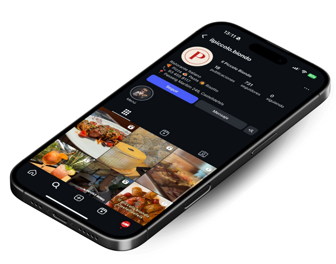 Detalle de nuestro Instagram