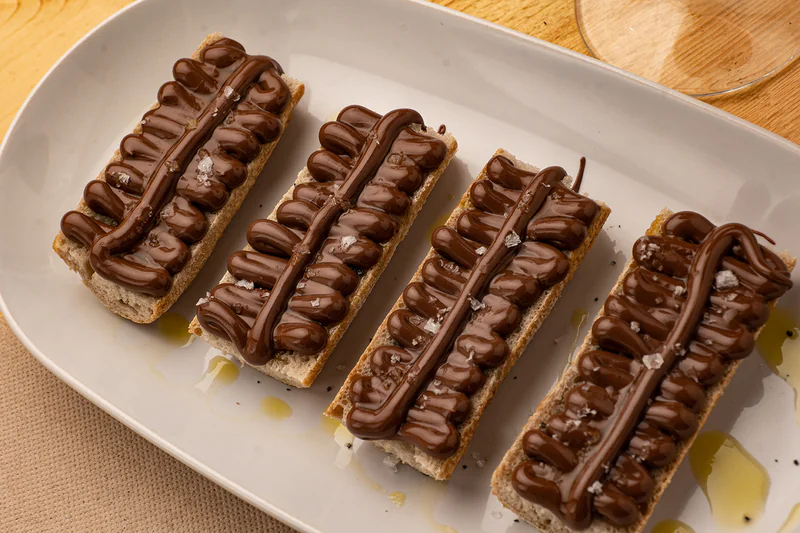 Pan con chocolate