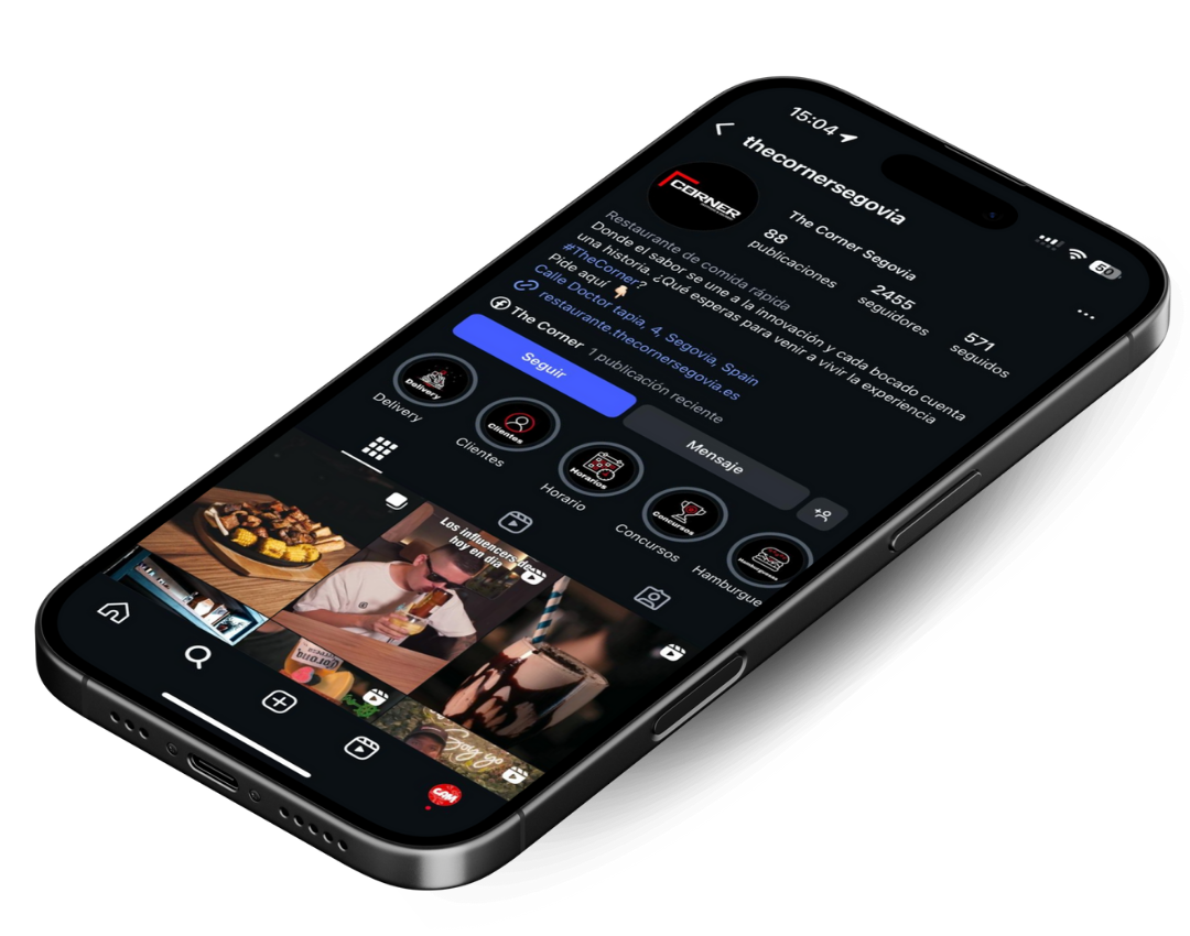 Detalle de nuestro Instagram