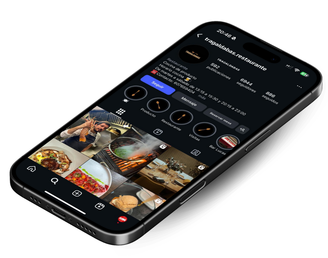 Detalle de nuestro Instagram