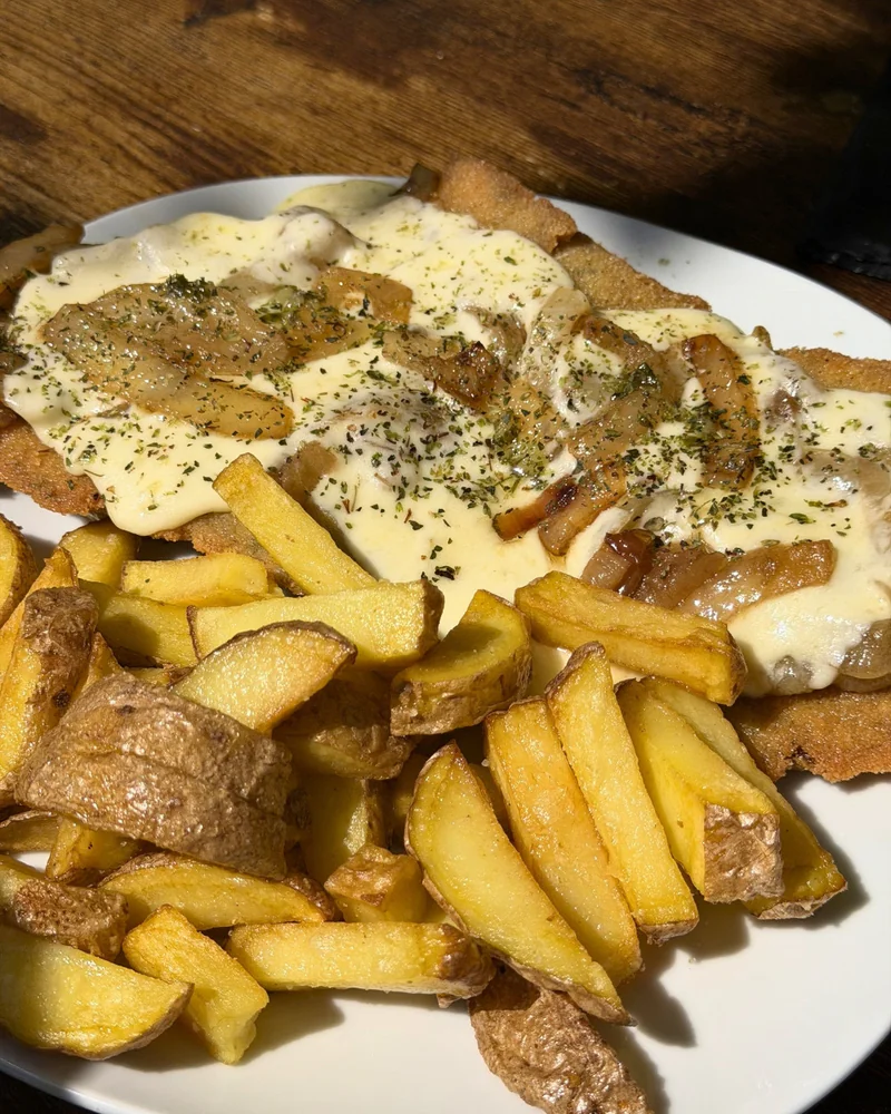 Milanesa Fugazzeta