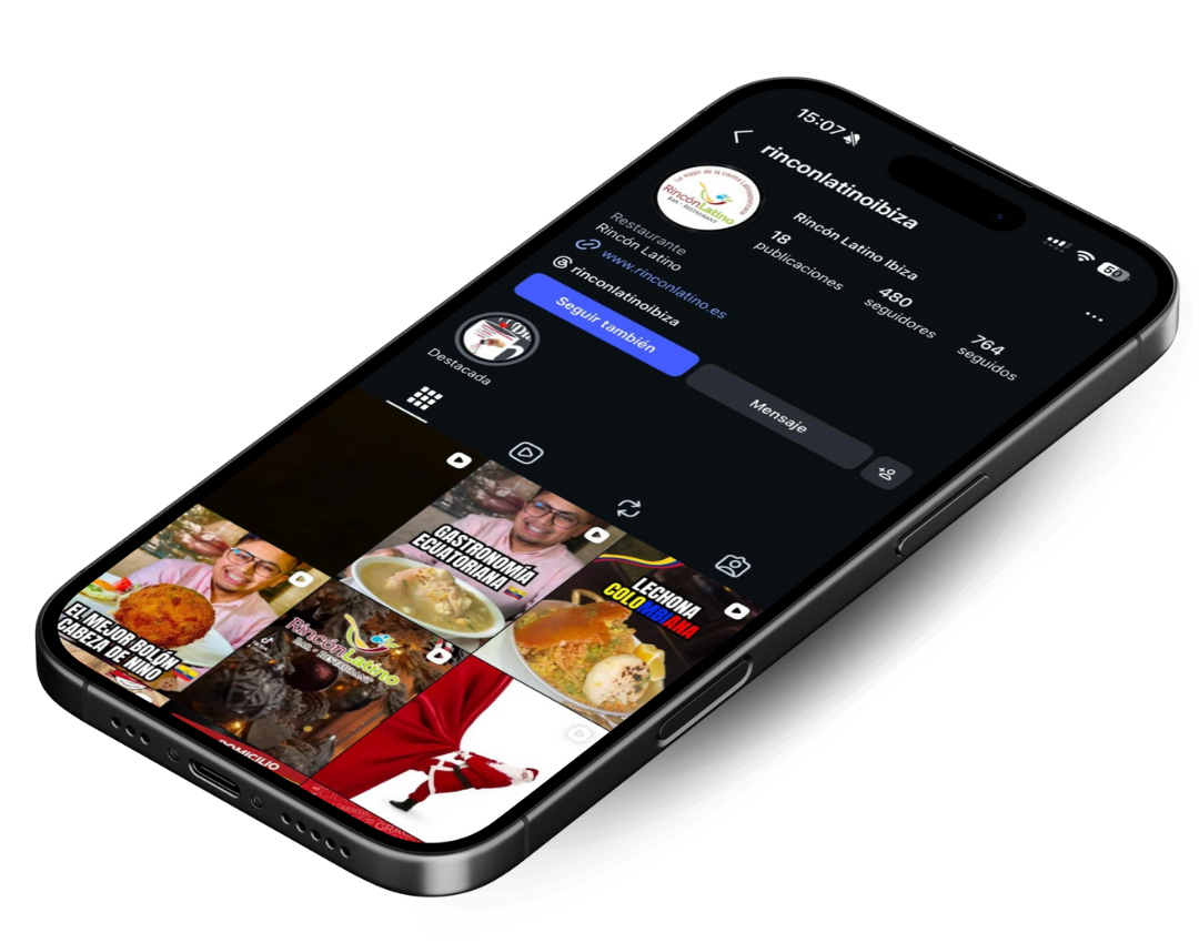 Detalle de nuestro Instagram