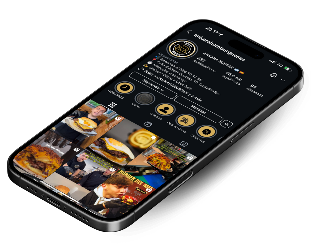 Detalle de nuestro Instagram